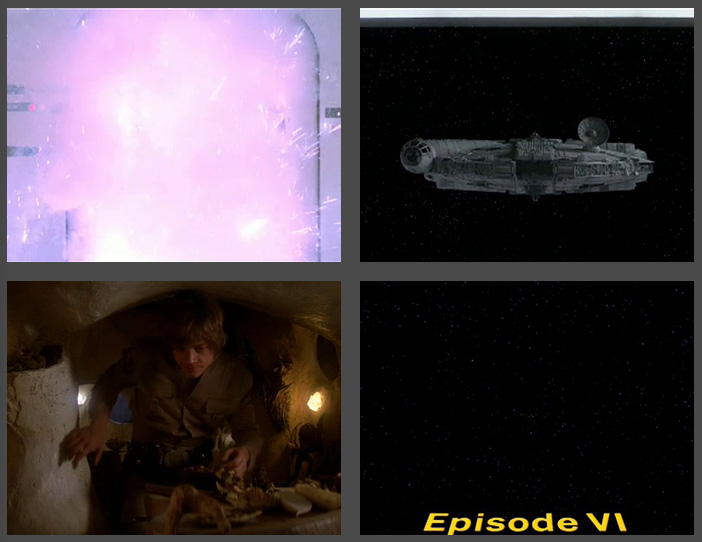 Four Image Summary of Star Wars